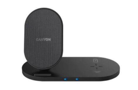 Langaton latausasema Canyon 3in1 (WS-202) (10W) musta