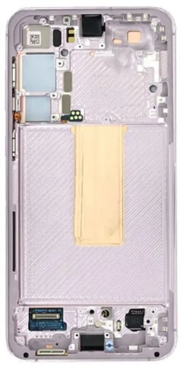 LCD-näyttö Samsung S916 S23+ 5G kosketusnäytöllä ja kehyksellä Lavender alkuperäinen (käytetty Grade C)