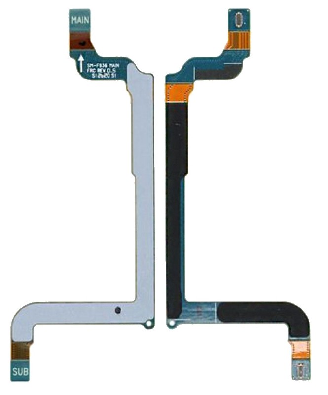 Flex Samsung F936 Galaxy Z Fold4 5G emolevyn kaapeli (SUB FRC) alkuperäinen (huoltopakkaus)