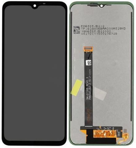 LCD-näyttö Samsung G556 Xcover 7 5G kosketusnäytöllä musta ORG