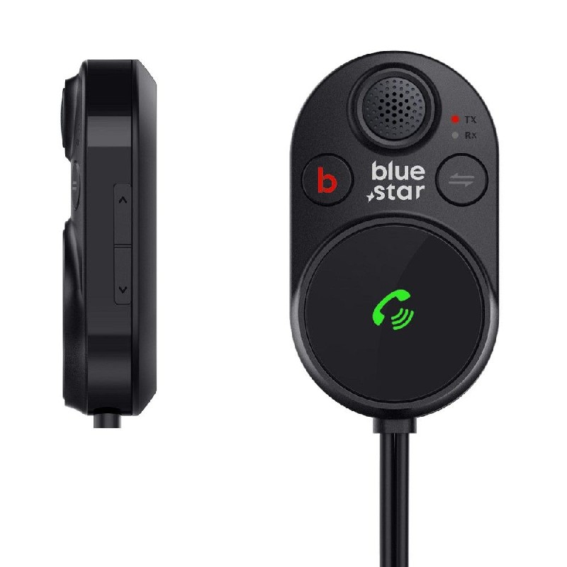 Bluetooth lähetin Blue Star (BT62) (bluetooth v5.3; 3,5mm) musta