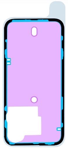Tarra takakannelle iPhone 15 Pro alkuperäinen (huoltopakkaus)