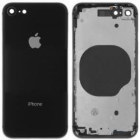 Akun kansi iPhone SE 2020/SE 2022 musta alkuperäinen (käytetty Grade B)