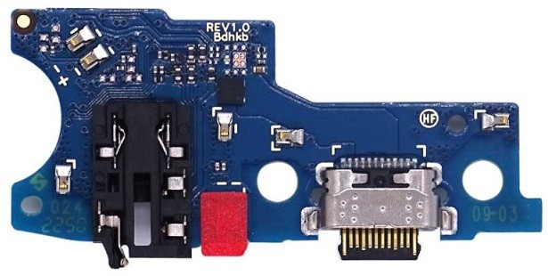 Flex Samsung A145R A14 4G 2023 liitin, mikrofoni, kuulokeliitäntä alkuperäinen (käytetty Grade A)