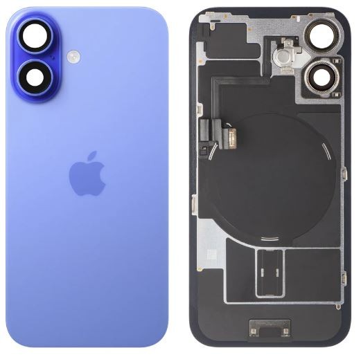 Akun kansi iPhone 16 Ultramarine NFC:llä alkuperäinen (Parittava) (käytetty Grade A)