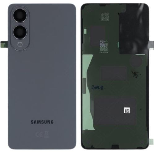 Takakansi Samsung S937 S25 Edge Titanium Jetblack alkuperäinen (service pack)