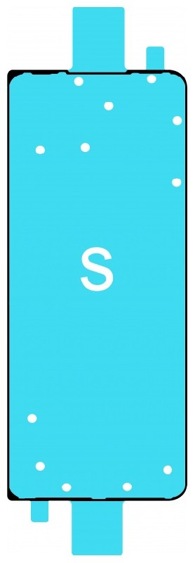Tarra LCD Samsung F946 Z Fold5 5G alkuperäinen (service pack)