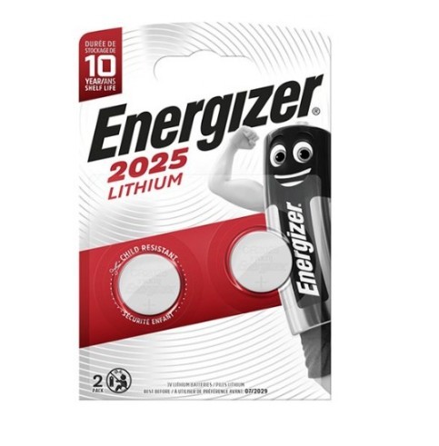 Litiumparistot ENERGIZER 3V CR2025 (2kpl)