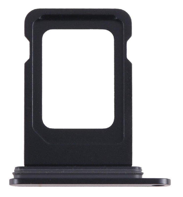 SIM-kortinpidike iPhone 15 Pro/15 Pro Max musta alkuperäinen (käytetty Grade A)