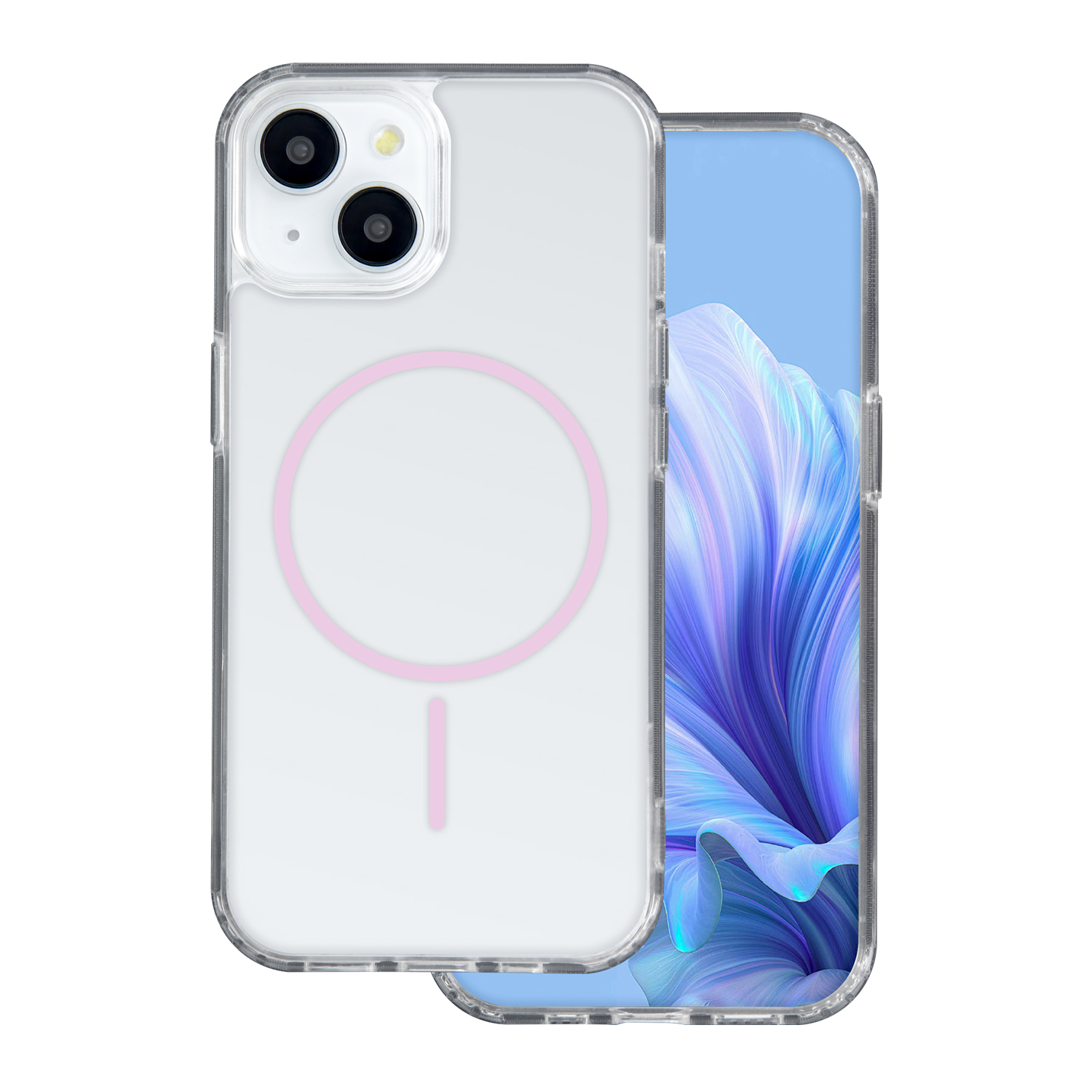 Anti Shock Thin Mag -suojakuori iPhone 17 Air 6,6":lle vaaleanpunainen