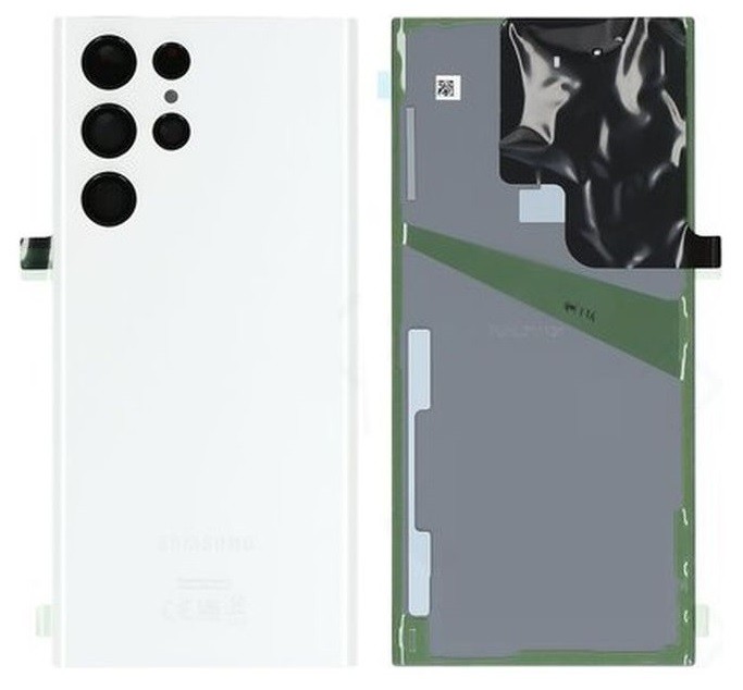 Back cover for Samsung S908 S22 Ultra White original (service pack)