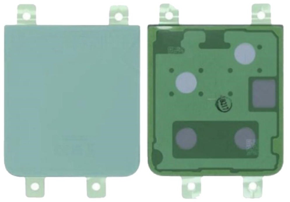 Back down cover for Samsung F731 Z Flip 5 Green original (used Grade A)