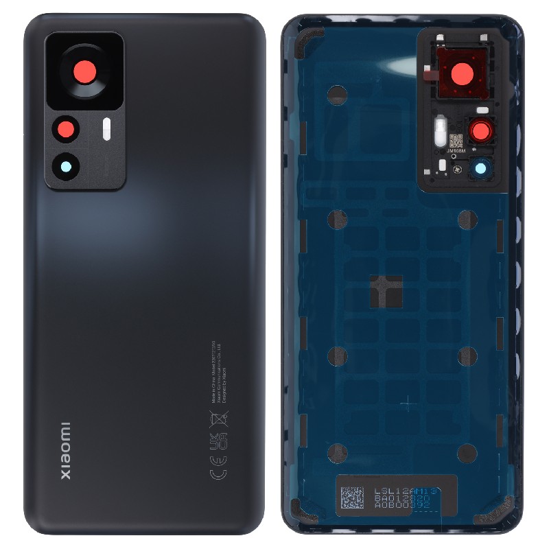 Takakansi Xiaomi 12T musta alkuperäinen (käytetty Grade C)