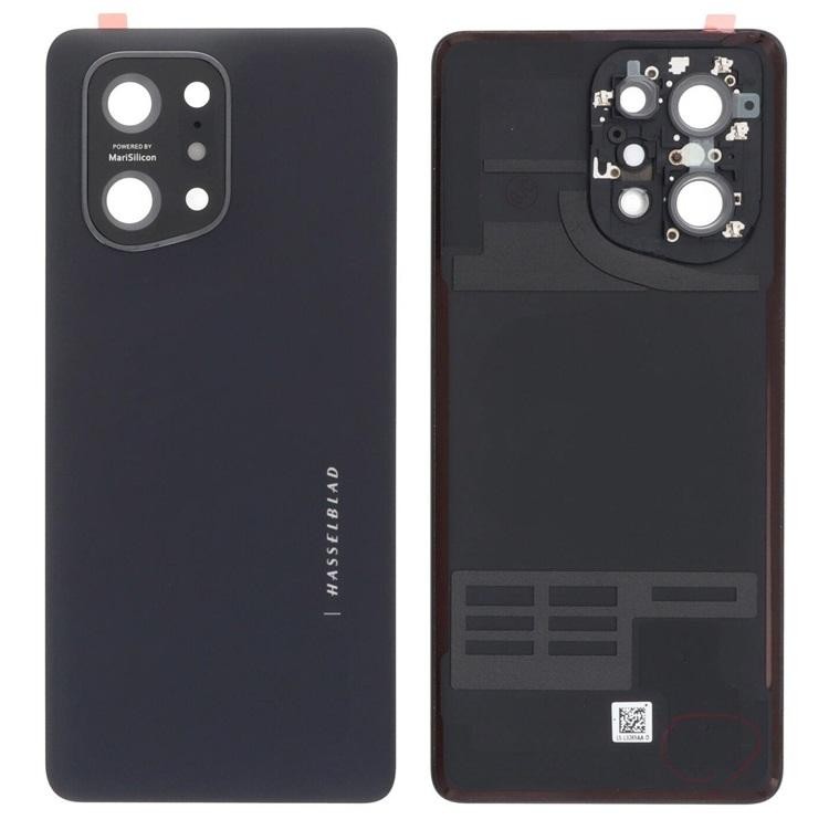 Back cover for Oppo Find X5 Black original (used Grade B)