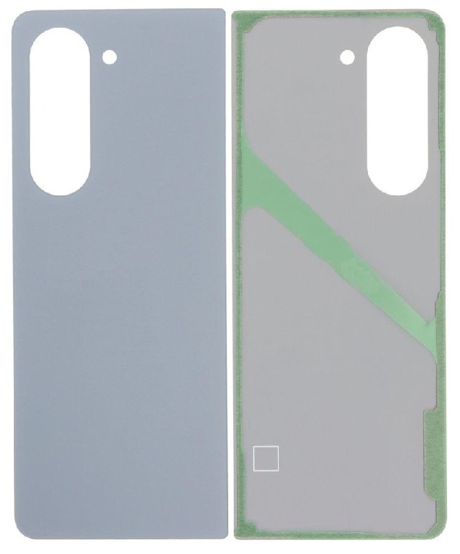 Takakansi Samsung F946 Galaxy Z Fold 5 Icy Blue (ilman kameran linssiä) alkuperäinen (käytetty, Grade B)