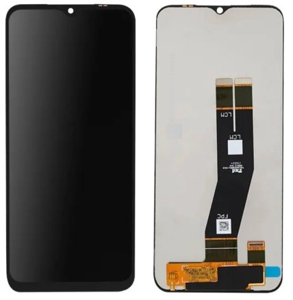 LCD screen Samsung A145 A14 4G 2023 with touch screen (Black flex) Black original