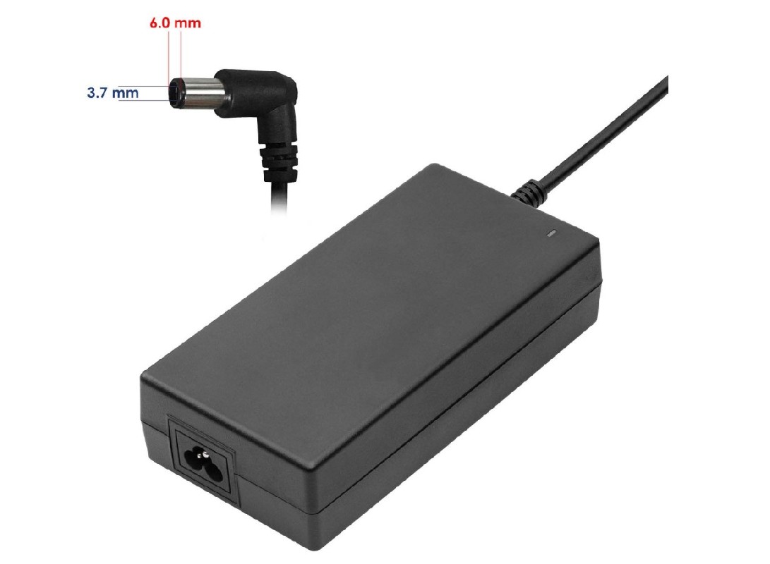 Laturi kannettavalle tietokoneelle Akyga AK-ND-87 (20V / 10A 200W 6.0 X 3.7MM) HP / COMPAQ 1.2m