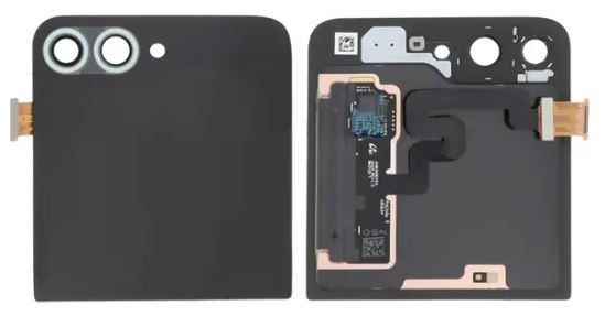 LCD-näyttö Samsung F741 Z Flip6 5G kosketusnäytöllä (Ulompi) Mint/Green alkuperäinen (käytetty Grade B)