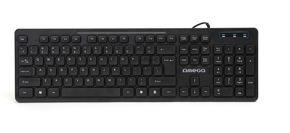 Wired keyboard OMEGA OK-07 black
