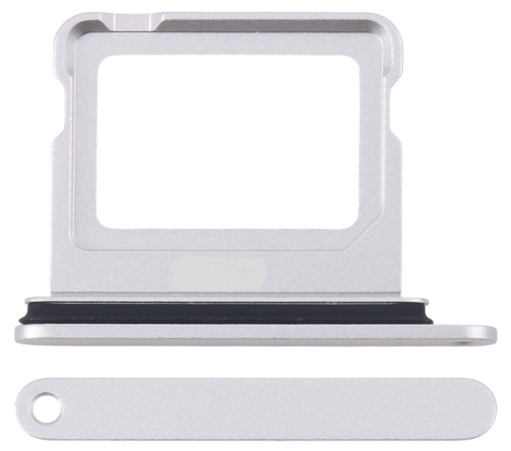 SIM-kortin pidike iPhone 16/16 Plus valkoinen ORG