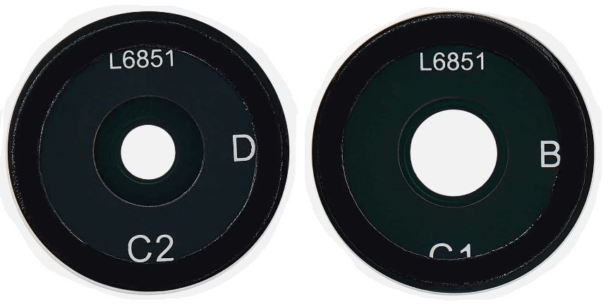 Xiaomi Redmi 14C lens for camera Black (only lens 2pcs) ORG