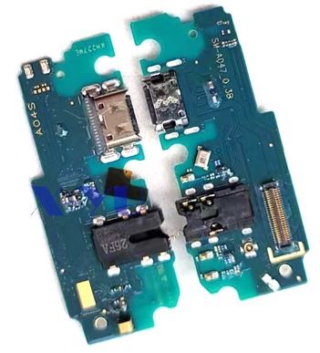 Flex Samsung A047 A04S 2022 liitin, mikrofoni, kuulokeliitäntä alkuperäinen (käytetty Grade A)