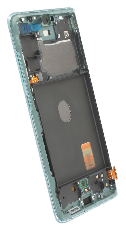 LCD-näyttö Samsung G780/G781 S20 FE kosketusnäytöllä ja kehyksellä Cloud Mint alkuperäinen (käytetty Grade C)
