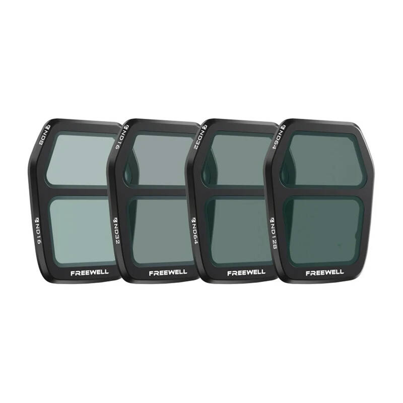 4 Split ND Freewell suotimen setti DJI Air 3S:lle