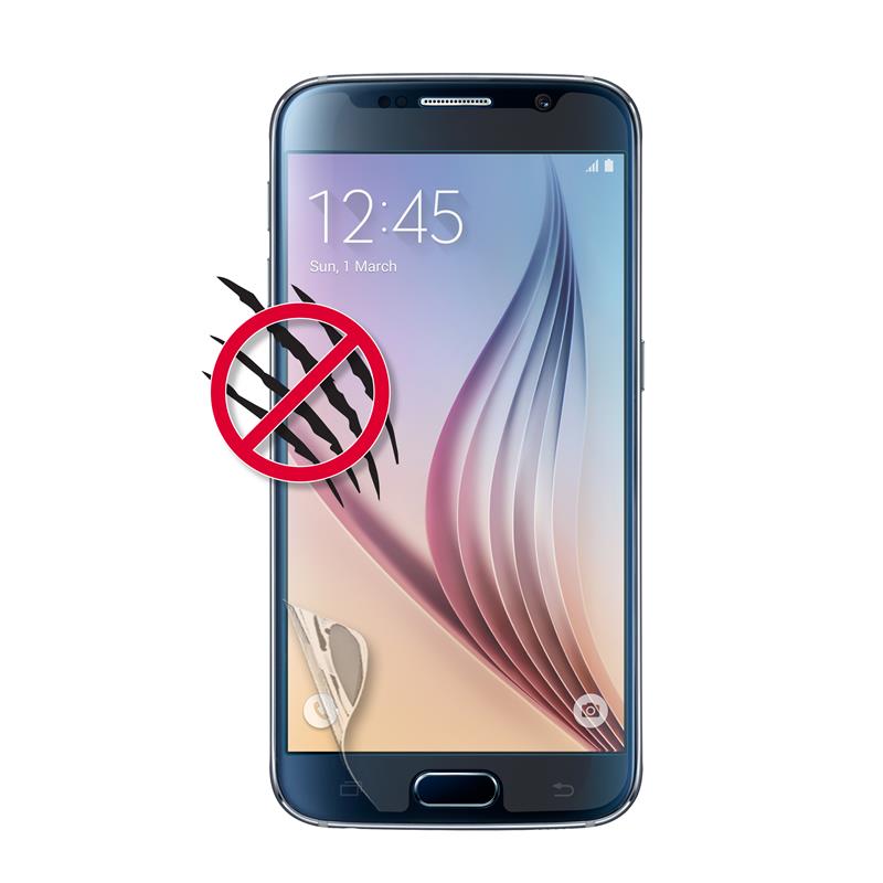 Puro screen-protector films for Samsung Galaxy S6, 2 pcs.