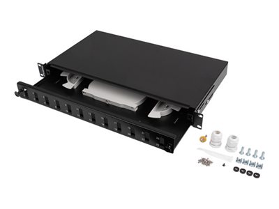 LANBERG Fiber patch panel 12XSCDX/12XLC
