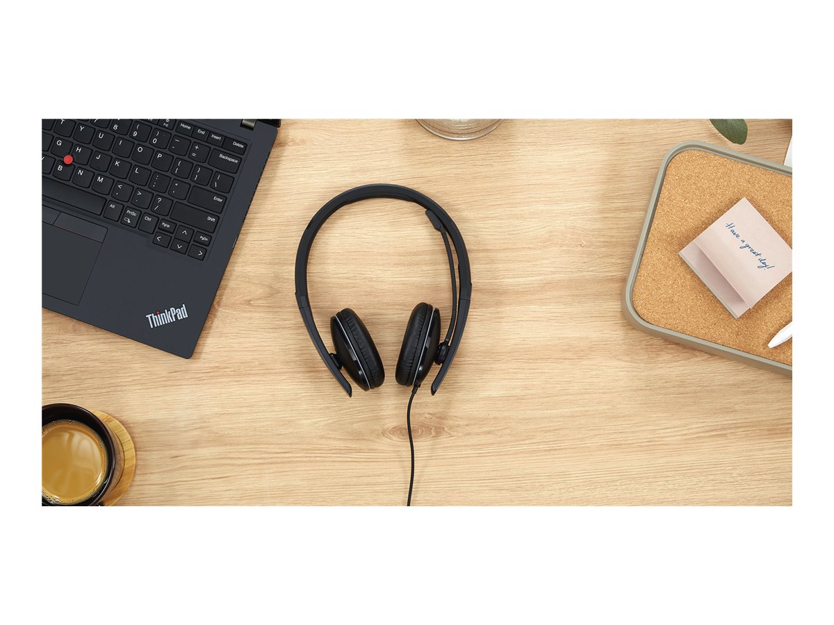 LENOVO USB-A langalliset stereokuulokkeet Gen 2