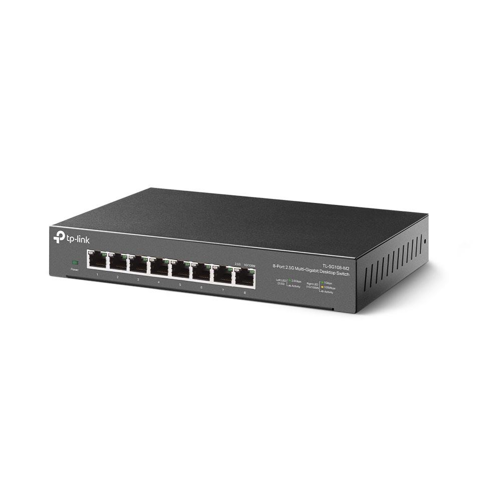 Kytkin TP-Link TL-SG108-M2 8-porttinen 2.5G Desktop
