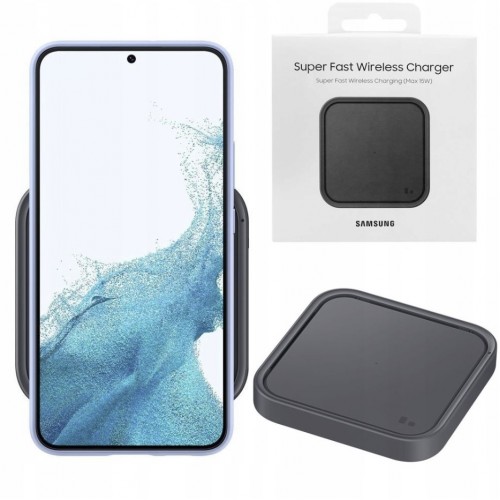 Samsung langaton laturialusta EP-P2400TBEGEU induktiivinen laturi 15W - musta
