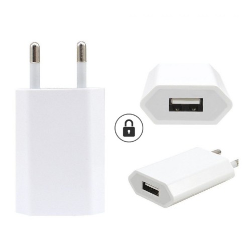 Laturi Apple A1400 valkoinen 1000mAh (HQ)