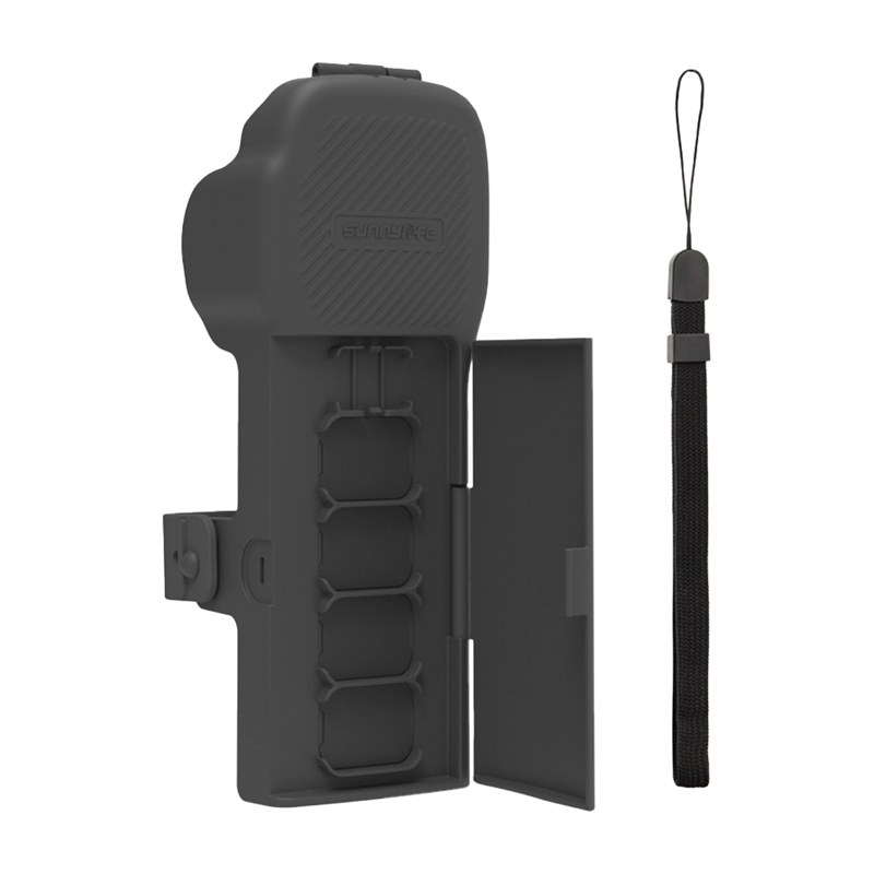 Sunnylife suojakotelo hihnalla ja kantohihnalla Osmo Pocket 3 (harmaa)
