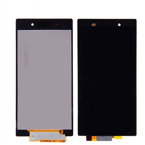 LCD-näyttö yhteensopiva Sony Xperia Z1 C6903 musta HQ