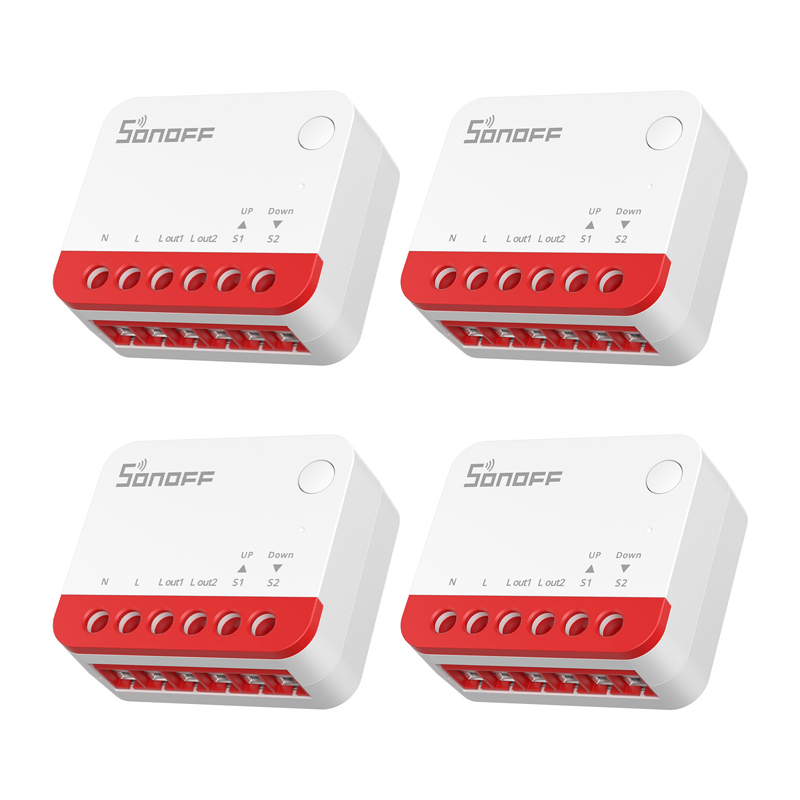 Älykäs ZigBee rullakaihdin-kytkin Sonoff MINI-ZBRBS (4 kpl)