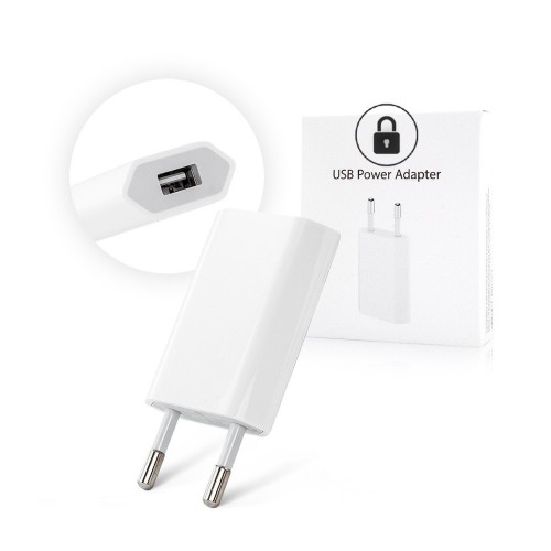 Charger Apple A1400 White 1000mAh 5W (iPhone / iPod) in box original