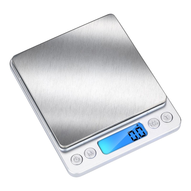 Alpina precision digital scale with two trays