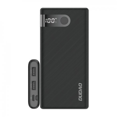 Power Bank Dudao "K9 Pro" Black 10000mAh (2xUSB / Type-C / MicroUSB) (LED display)