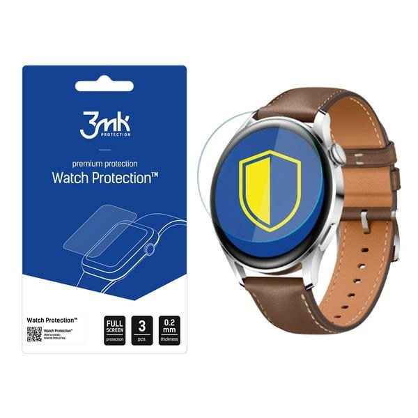 3MK Arc Näytönsuoja Huawei Watch 3 koko näyttö