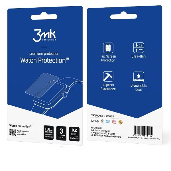 3MK Arc -suojakalvo Garmin Vivoactive 3
