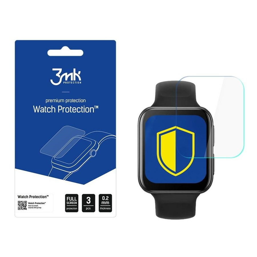 3MK Arc -suojakalvo Oppo Watch 2 42mm