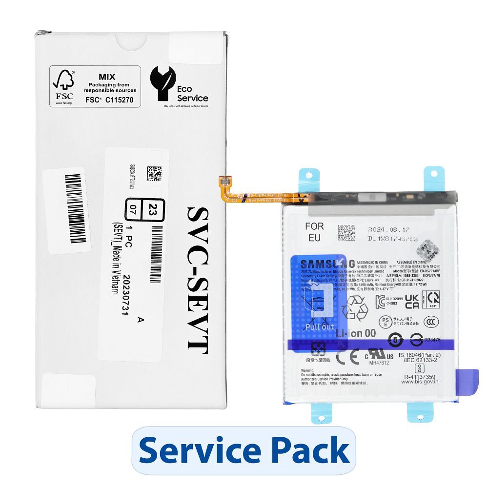 ServicePack Akku EB-BS721ABY SAMSUNG S24 FE S721B GH82-35853A