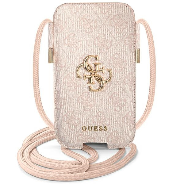 Guess käsilaukku GUPHL4GMGPI 6,7" vaaleanpunainen hardcase 4G Big Metal Logo