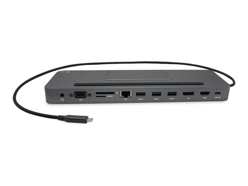 I-TEC USB-C Metal telakka + laturi 100W