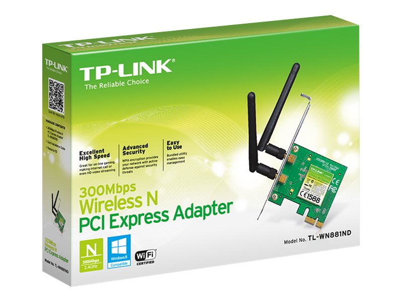 TP-LINK 300Mbps WLAN PCIE Adapter