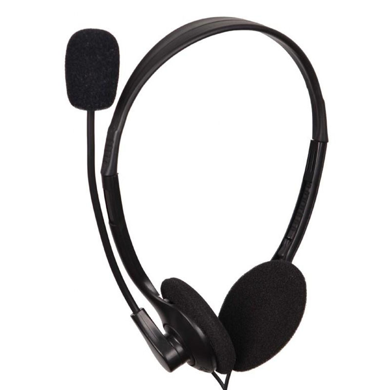 Stereoheadset musta MHS-123 GEMBIRD
