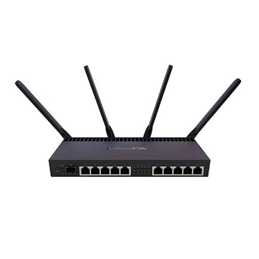MIKROTIK RB4011iGS+5HacQ2HnD-IN Wi-Fi 5 (802.11ac) Data speed 1733 Mbit/s Ethernet LAN Yes RB4011IGS+5HACQ2HND-IN (Wireless Router)