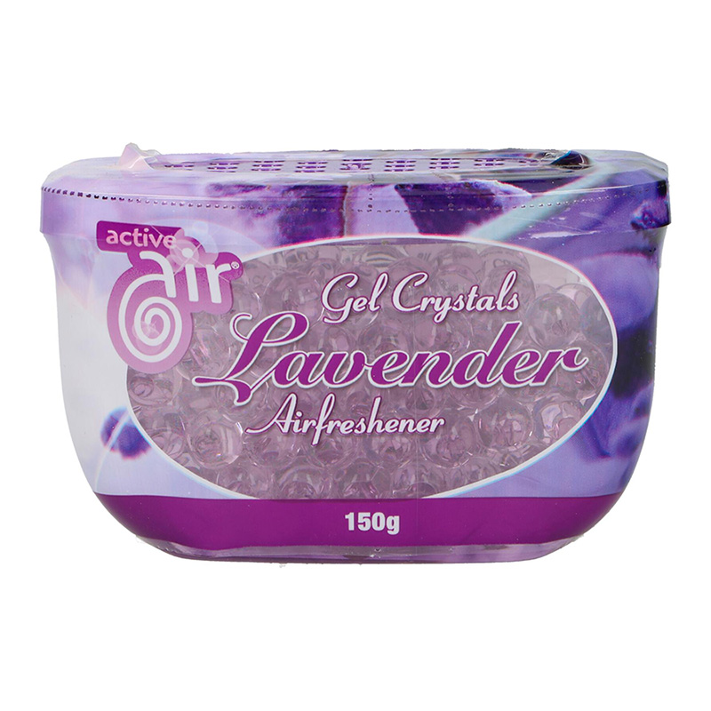 Active Air geelihelmet ilmanraikastukseen, 150 g, laventelintuoksu